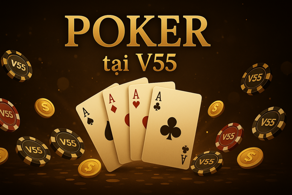 Cách chơi Poker chi tiết nhất cho người mới tại V55